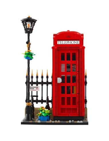 Lego 21347 Ideas Red London Telephone Booth