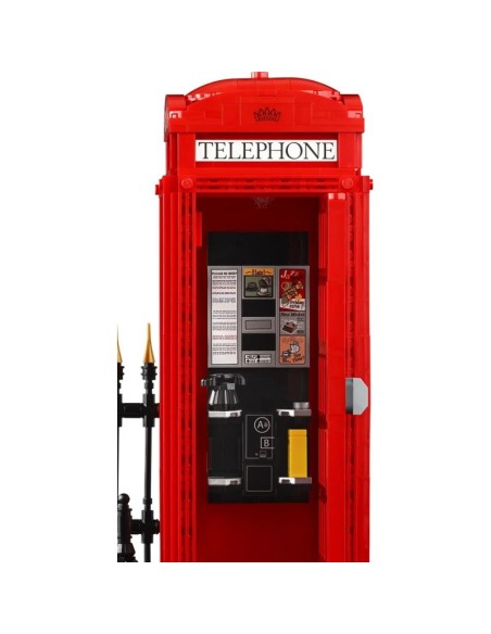 Lego 21347 Ideas Red London Telephone Booth