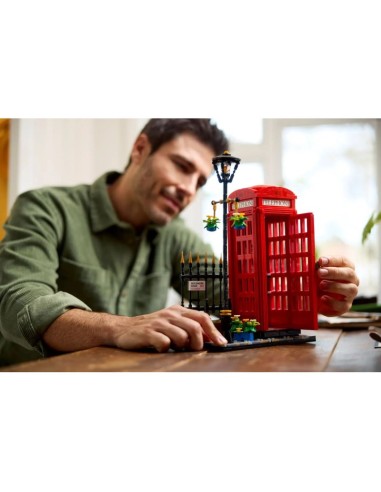 Lego 21347 Ideas Red London Telephone Booth