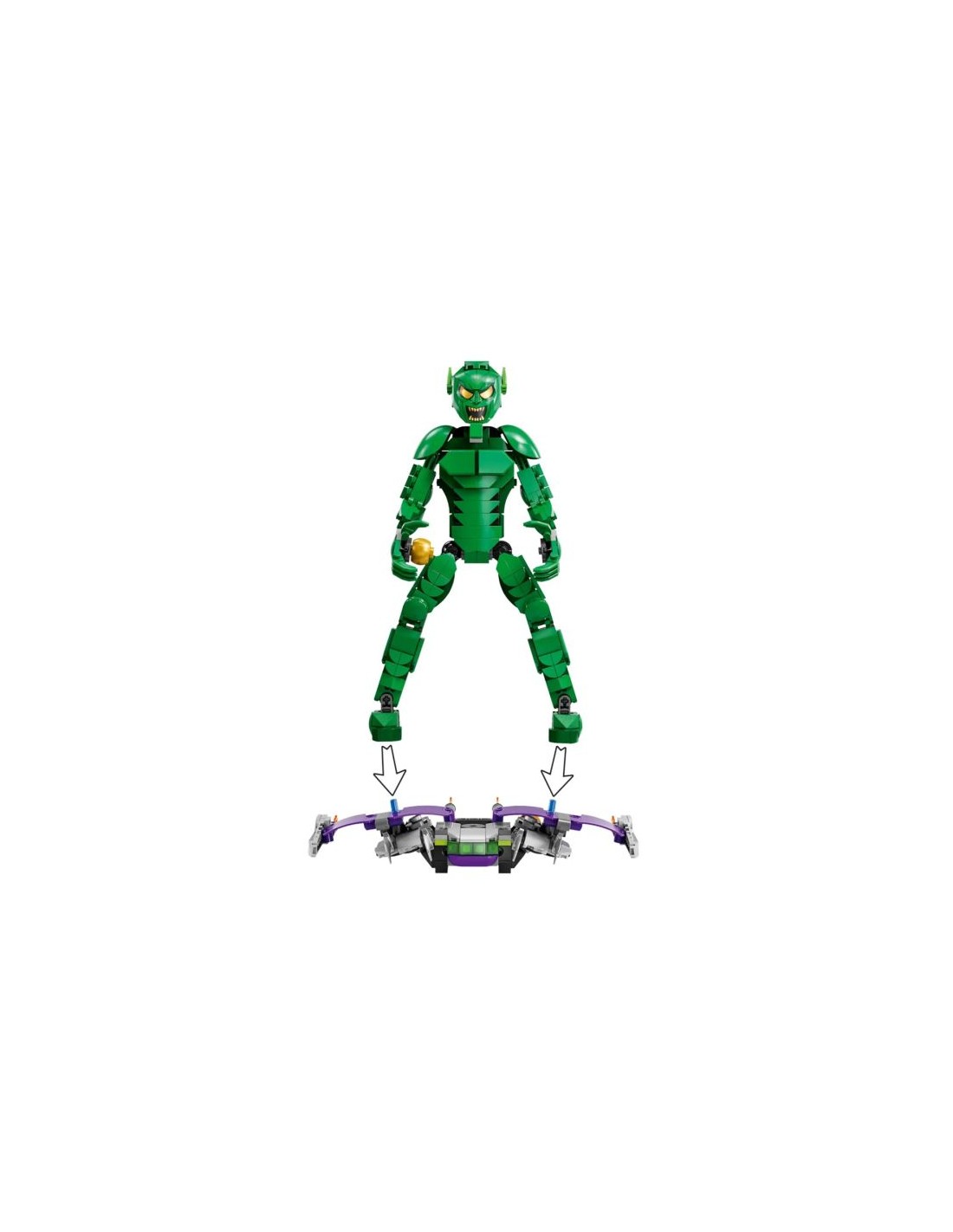 Lego Super Heroes 76284 Green Goblin Figure