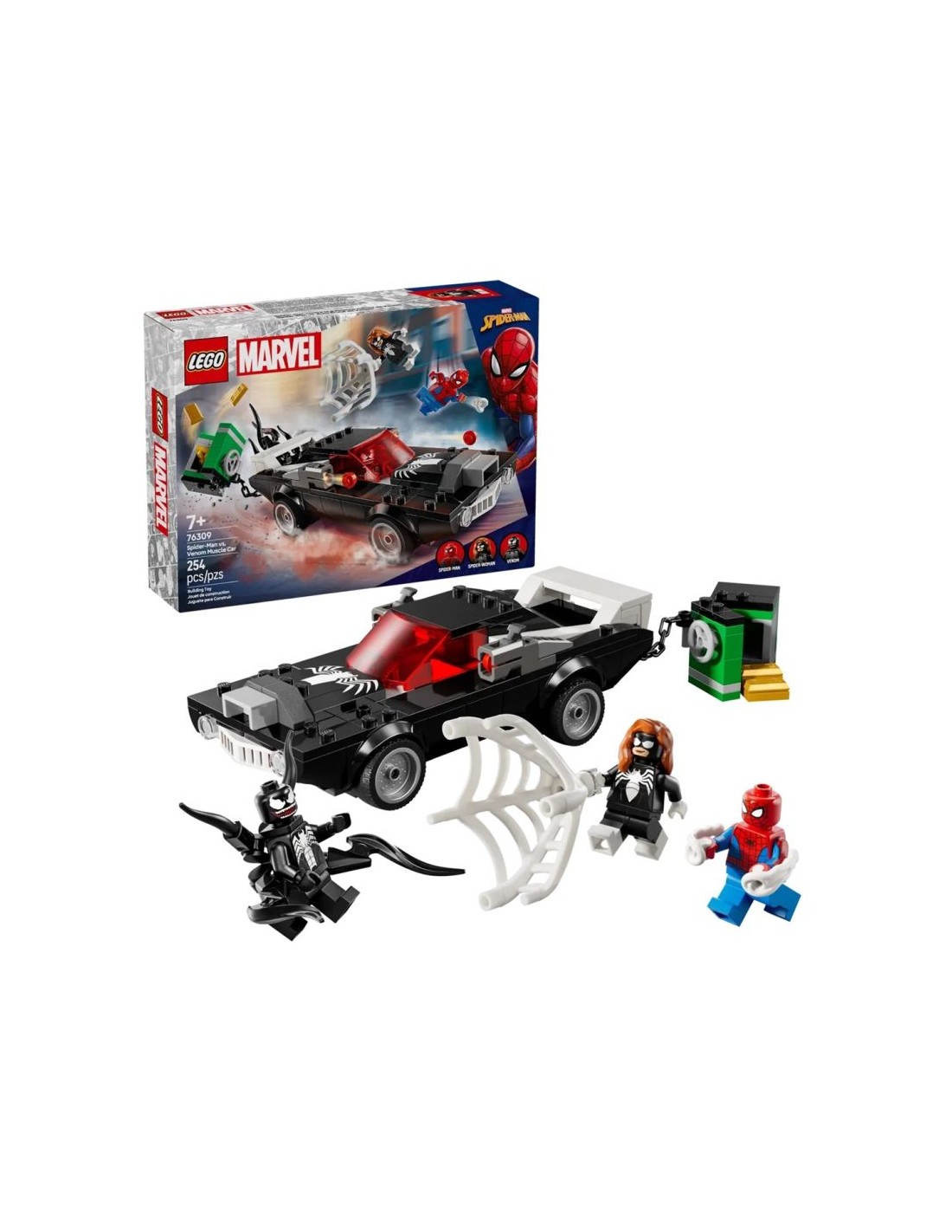 LEGO LEGO MARVEL SUPER HEROES 76309 SpiderMan vs Venom's muscle car