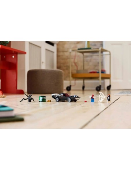 LEGO MARVEL SUPER HEROES 76309 SpiderMan vs Venom's muscle car