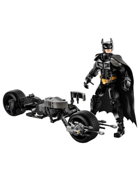 LEGO Super Heroes 76273 Buildable Batman Figure and Batcycle