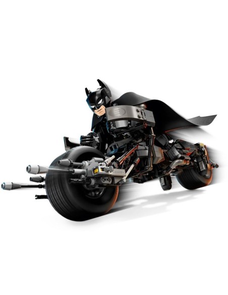 LEGO Super Heroes 76273 Buildable Batman Figure and Batcycle