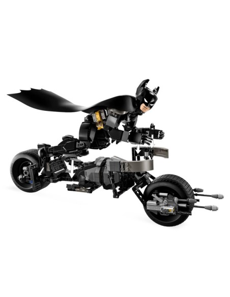 LEGO Super Heroes 76273 Buildable Batman Figure and Batcycle