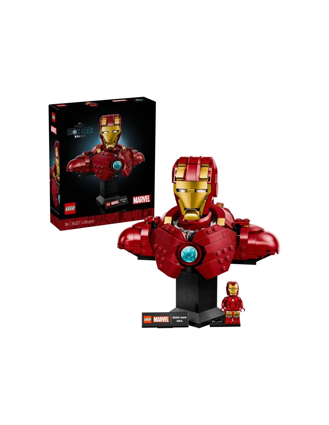 LEGO Marvel 76327 Iron Man MK4 Bust