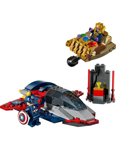 LEGO Marvel 76319 Captain America vs Thanos