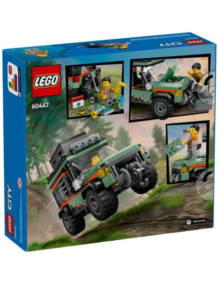 LEGO CITY 60447 4x4 Mountain OffRoad Truck