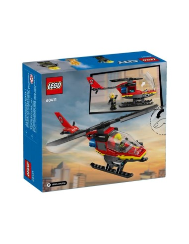 LEGO City 60411 Fire Rescue Helicopter