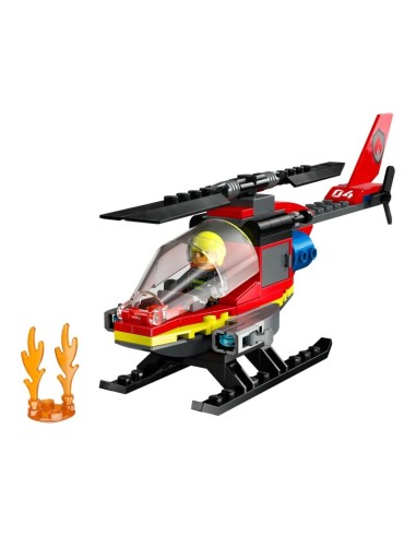 LEGO City 60411 Fire Rescue Helicopter