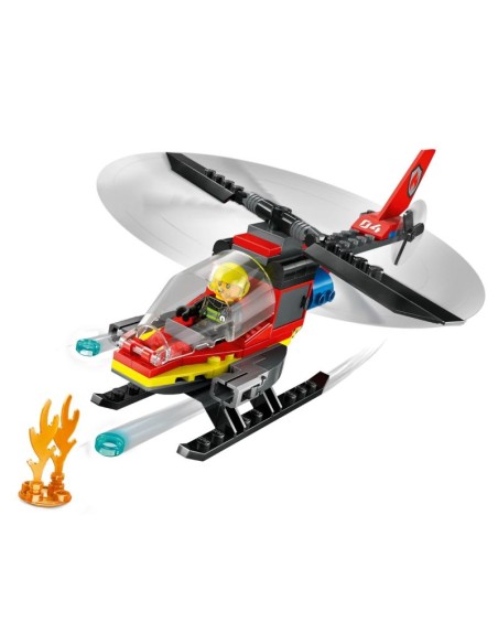 LEGO City 60411 Fire Rescue Helicopter
