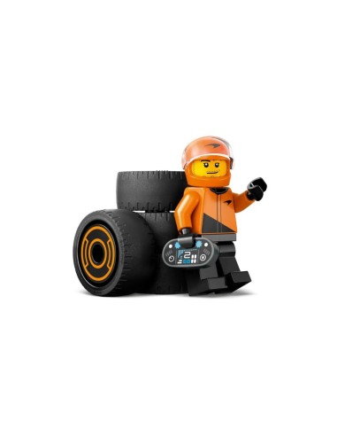 LEGO CITY 60442 F1 McLaren Driver and Racer