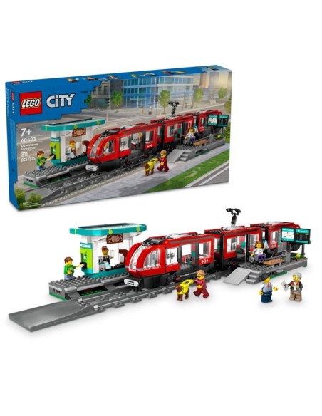 LEGO City 60423 City Tram with Station