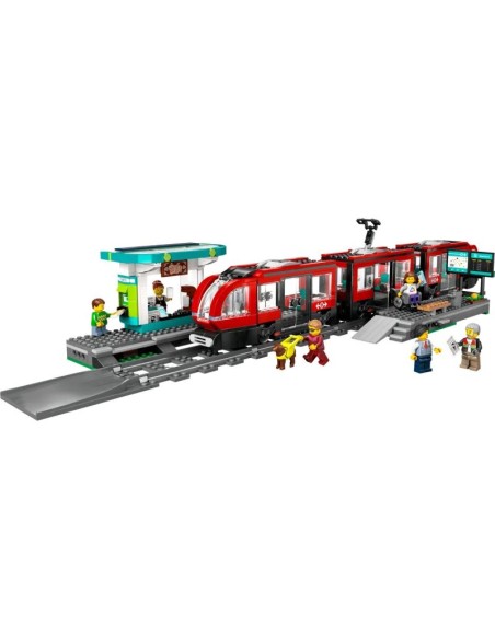 LEGO City 60423 City Tram with Station