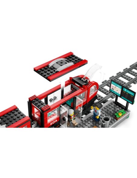LEGO City 60423 City Tram with Station