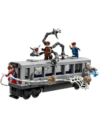 LEGO Marvel 76321 SpiderMan vs Doc Ock Subway Scene