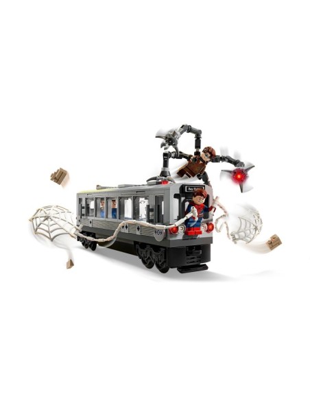 LEGO Marvel 76321 SpiderMan vs Doc Ock Subway Scene