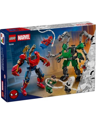 LEGO Marvel Super Heroes 76338 SpiderMan and Doctor Who Mech Battle