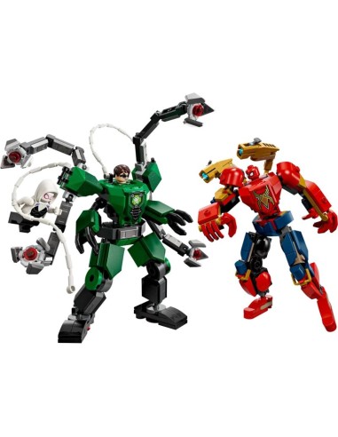 LEGO Marvel Super Heroes 76338 SpiderMan and Doctor Who Mech Battle