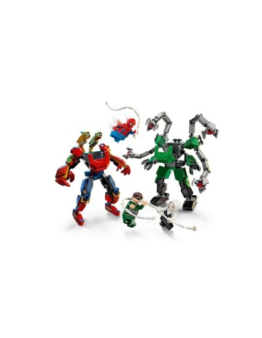 LEGO Marvel Super Heroes 76338 SpiderMan and Doctor Who Mech Battle
