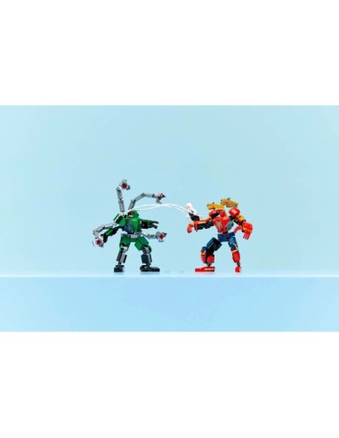 LEGO Marvel Super Heroes 76338 SpiderMan and Doctor Who Mech Battle