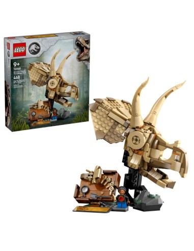 LEGO JURASSIC WORLD 76969 Dinosaur Skeletons Triceratops Skull