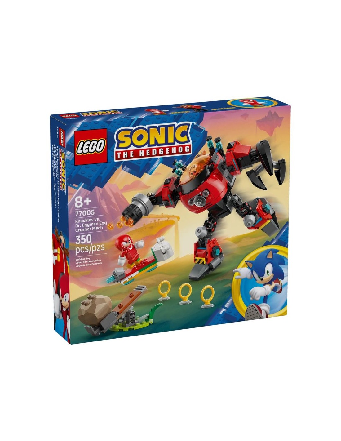 LEGO Sonic 77005 Knuckles vs Dr Eggman