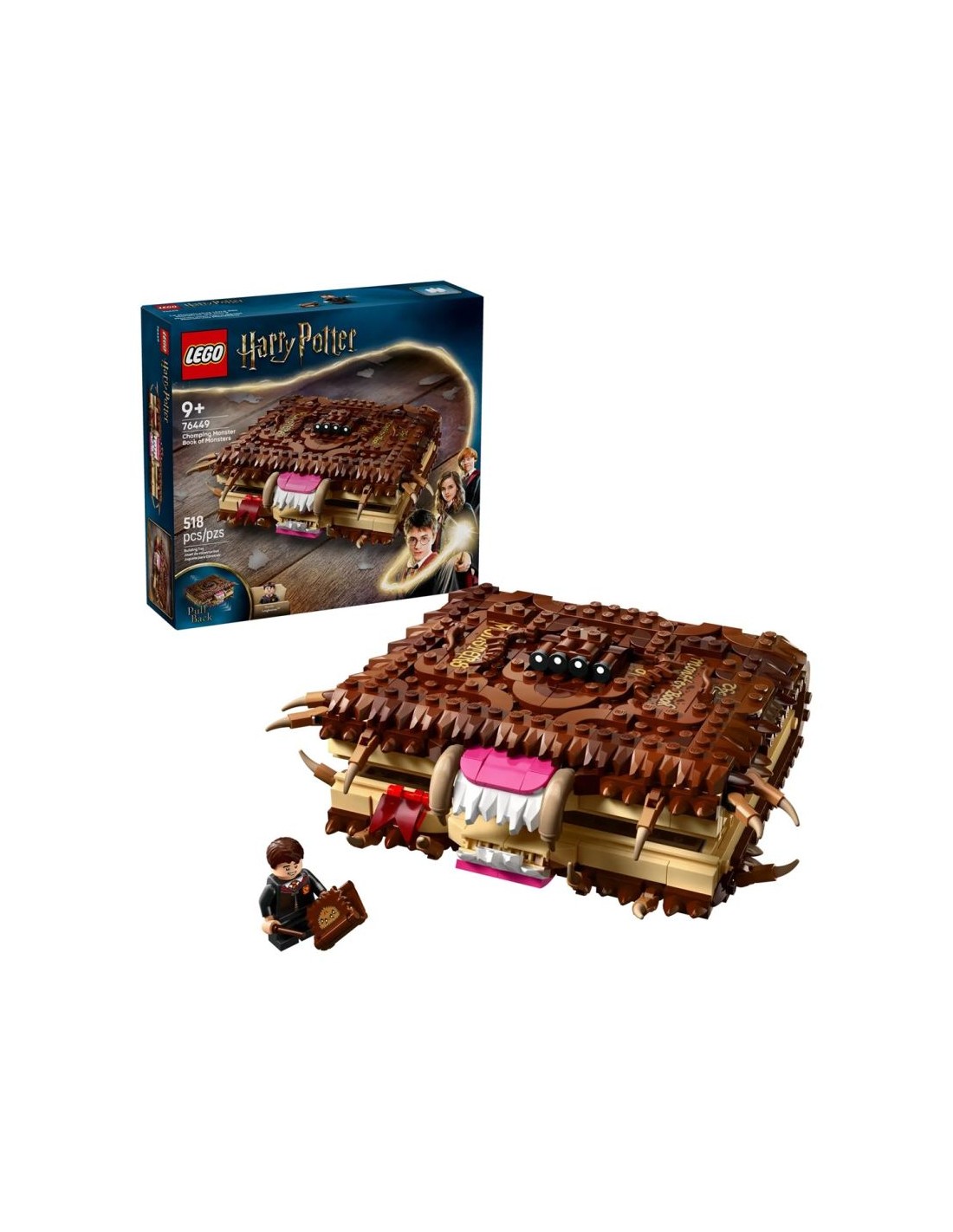 LEGO HARRY POTTER 76449 CHOMPING MONSTER BOOK OF MONSTERS