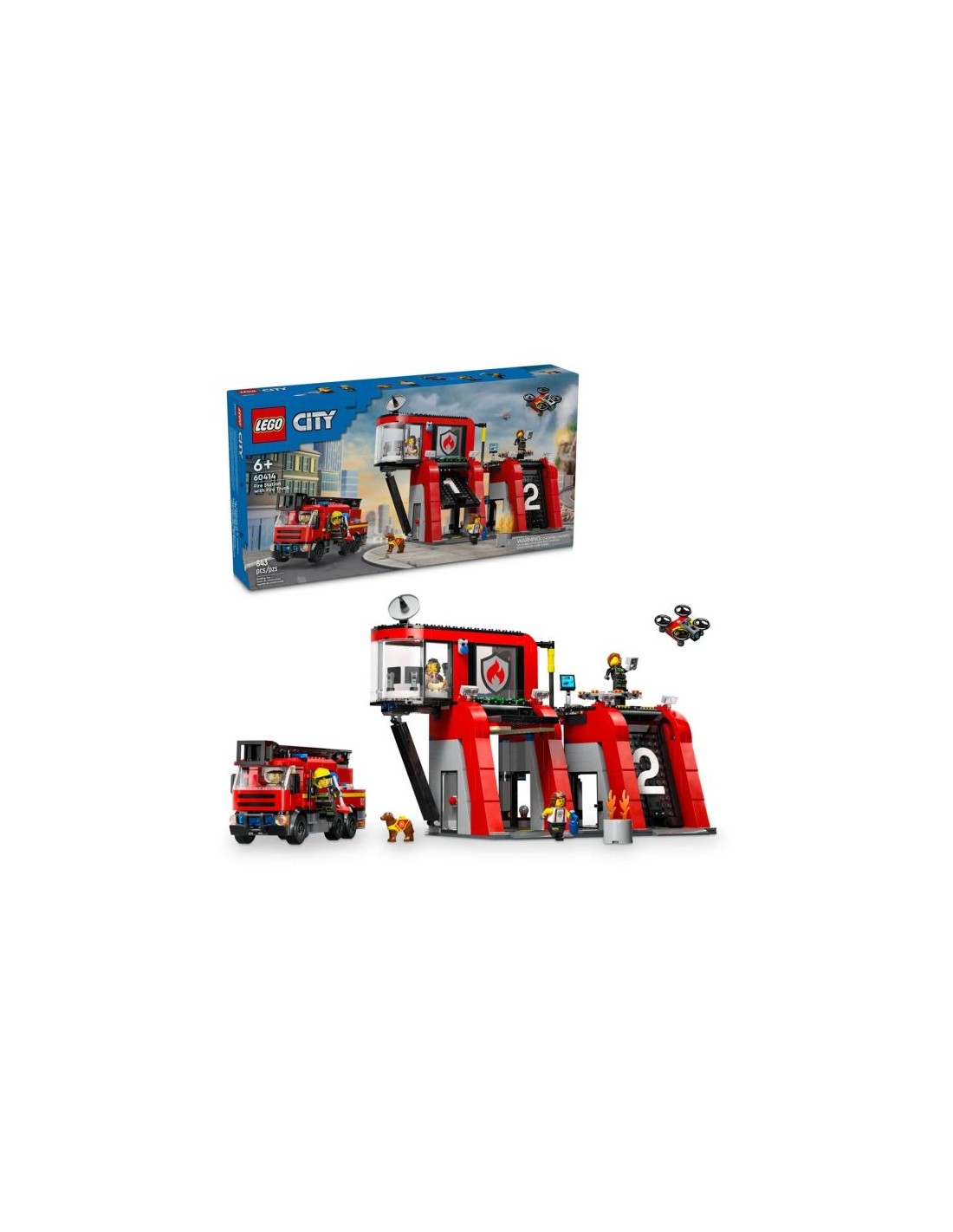 LEGO LEGO City 60414 Fire Station with Fire Truck