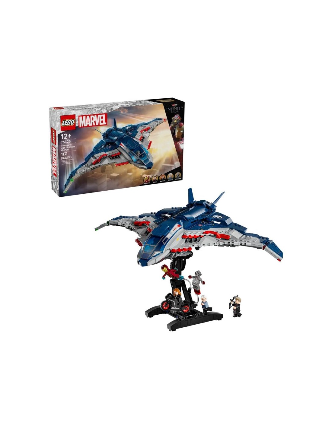 LEGO Marvel Super Heroes 76325 Avengers Age of Ultron Quinjet