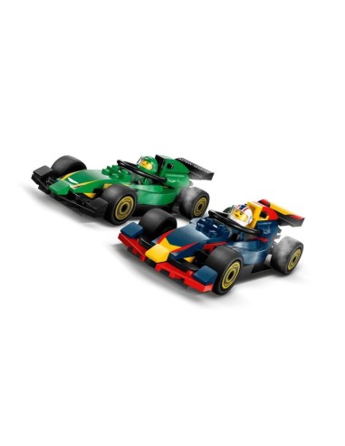 LEGO CITY 60445 F1 Truck with RB20 and AMR24 F1 Cars