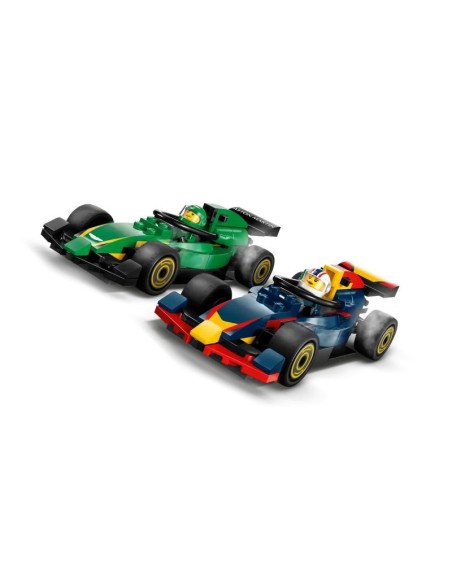 LEGO CITY 60445 F1 Truck with RB20 and AMR24 F1 Cars