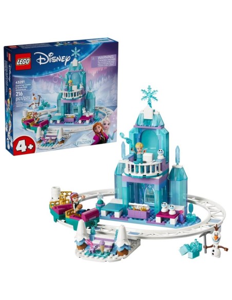 LEGO Disney Princess 43281 Elsa's Ice Castle and Sleigh Ride