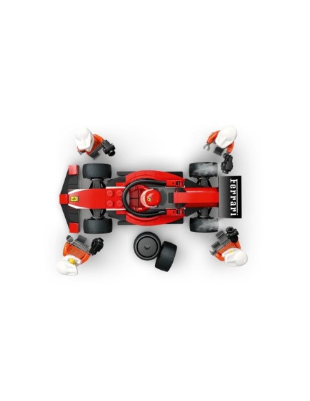 LEGO CITY 60443 F1 Pit Stop and Mechanics with Ferrari Car
