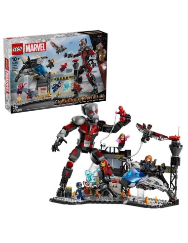 LEGO MARVEL SUPER HEROES 76314 Captain America Civil War Battle
