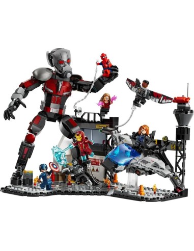 LEGO MARVEL SUPER HEROES 76314 Captain America Civil War Battle