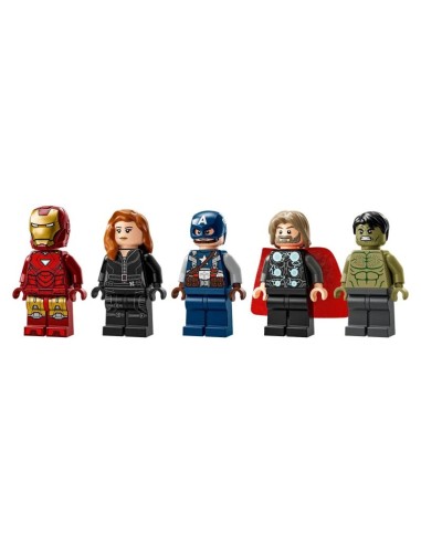 LEGO MARVEL SUPER HEROES 76313 MARVEL logo with minifigures