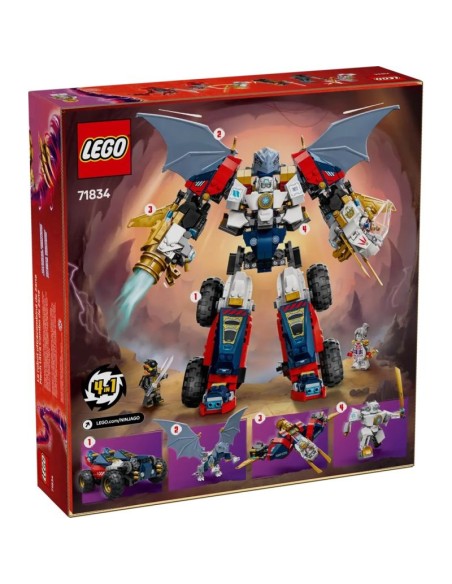 LEGO NINJAGO 71834 Zane's MultiFunction Ultra Mech