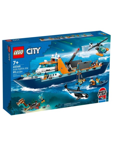 LEGO City 60368 Arctic Explorer Boat