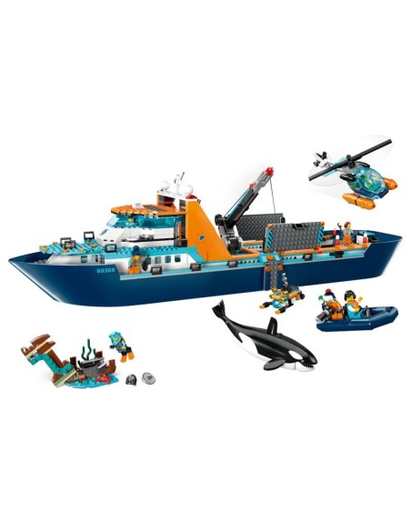 LEGO City 60368 Arctic Explorer Boat