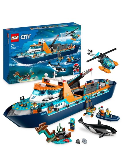 LEGO City 60368 Arctic Explorer Boat
