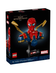 LEGO Marvel Super Heroes 76326 Iron SpiderMan Bust