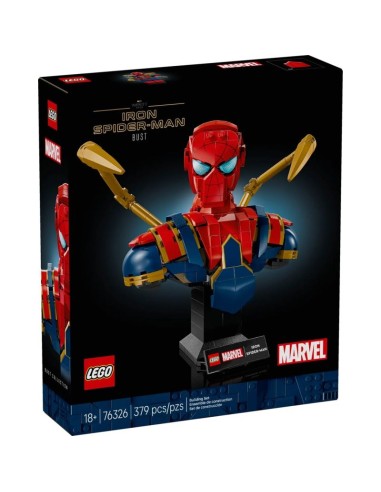 LEGO Marvel Super Heroes 76326 Iron SpiderMan Bust