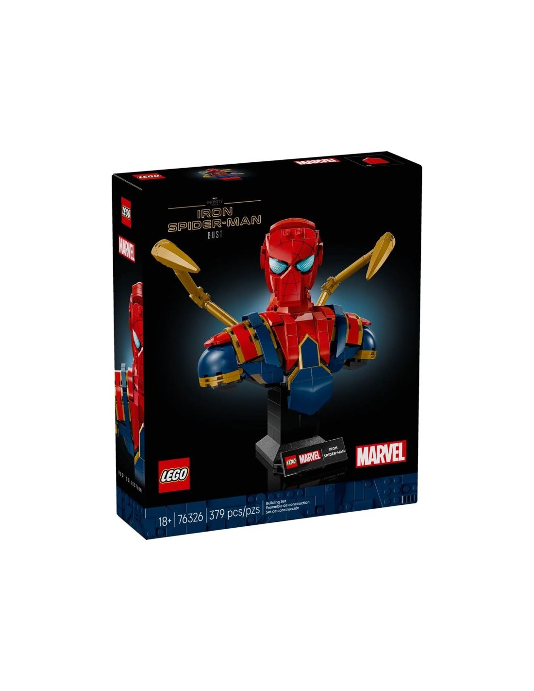 LEGO Marvel Super Heroes 76326 Iron SpiderMan Bust