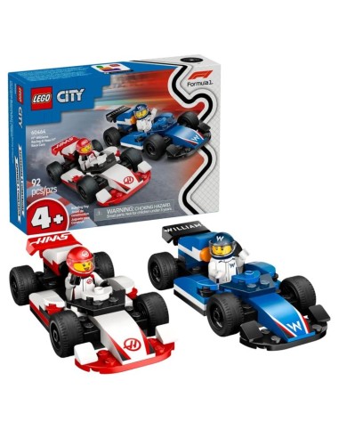 LEGO CITY 60464 F1 Williams Racing and Haas F1 cars