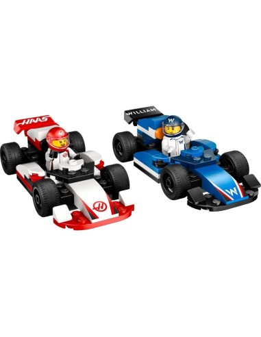 LEGO CITY 60464 F1 Williams Racing and Haas F1 cars