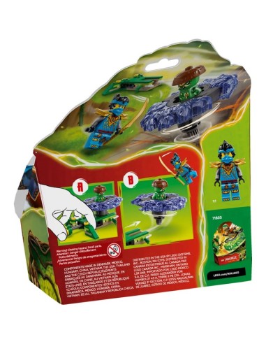 LEGO NINJAGO 71849 Nya vs Elemental Monster Spinner Battle