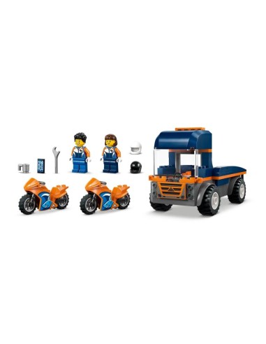 LEGO City 60491 Motorcycle Transporter