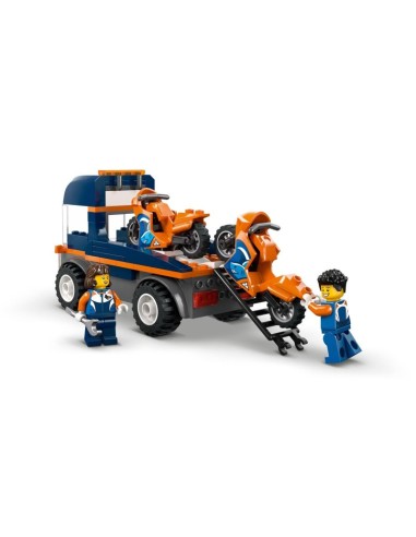 LEGO City 60491 Motorcycle Transporter