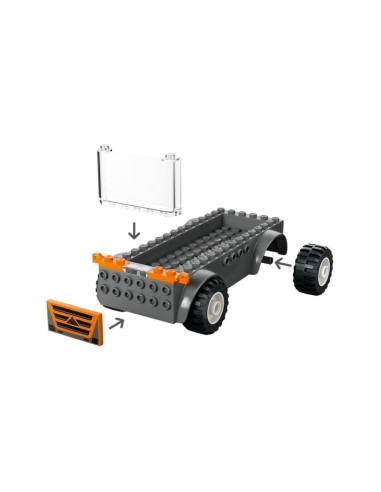 LEGO City 60491 Motorcycle Transporter